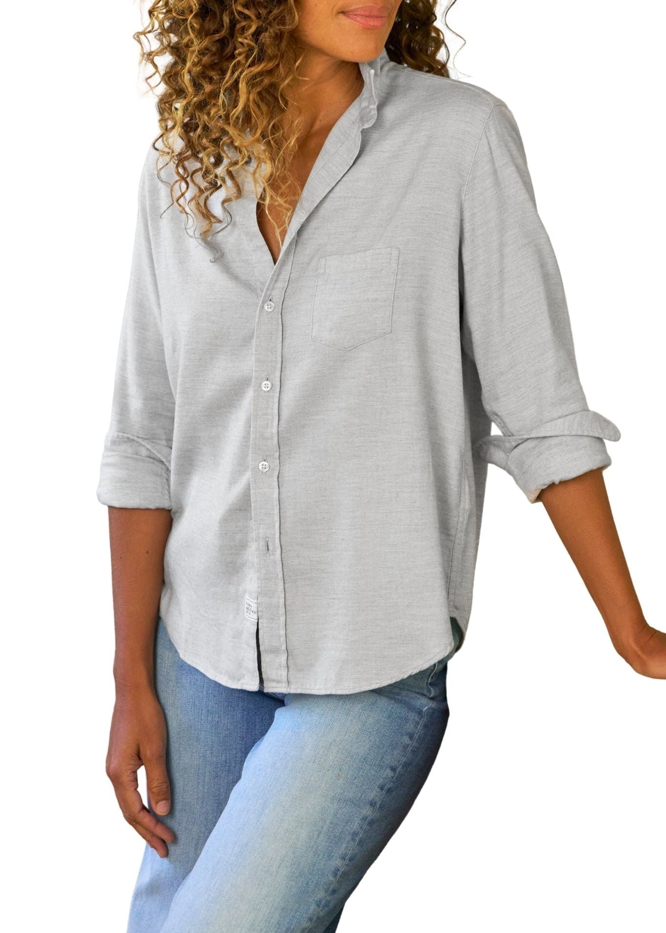 Frank & Eileen Relaxed Button - Up Shirt - Vermillion