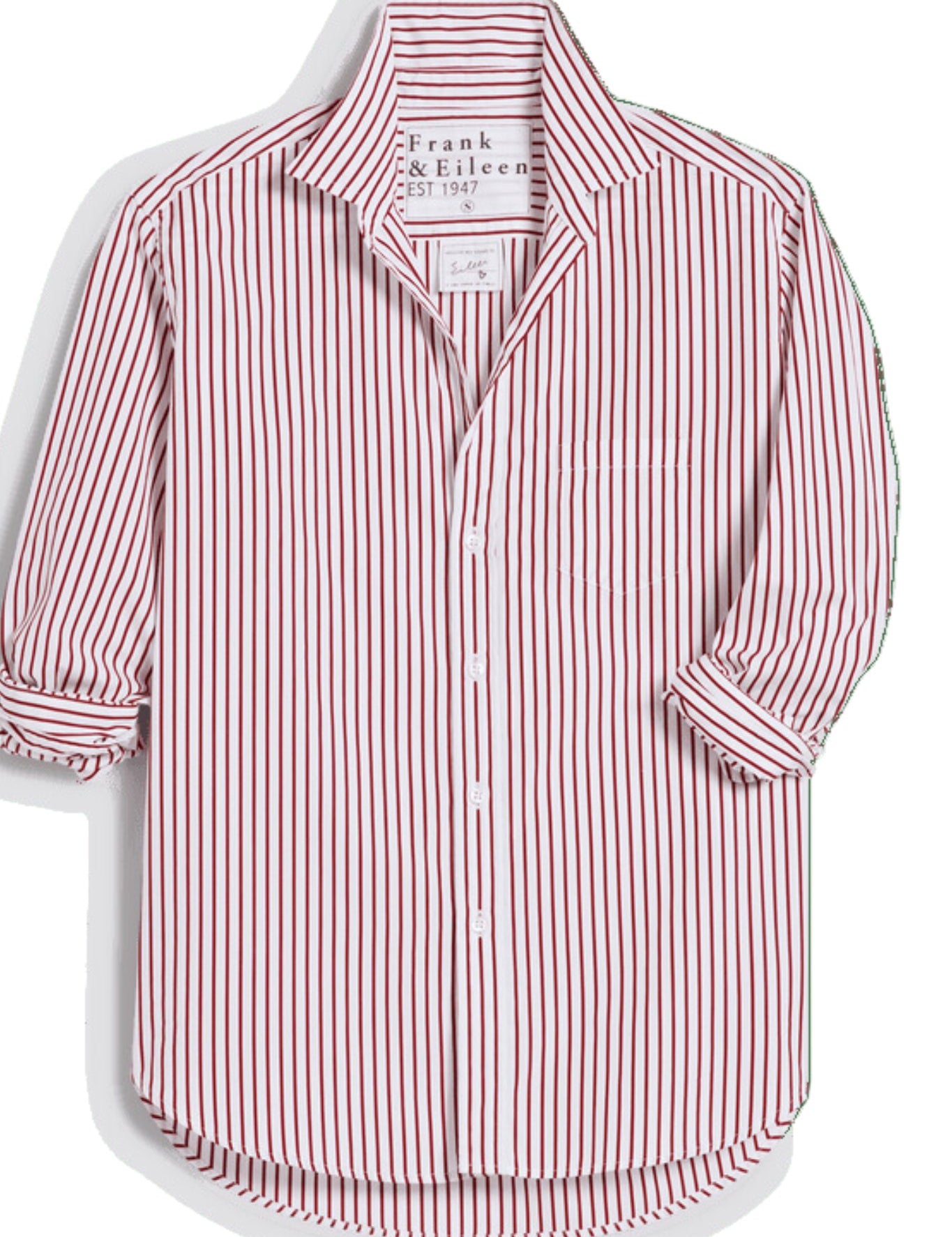 Frank & Eileen Relaxed Button - Up Shirt - Vermillion