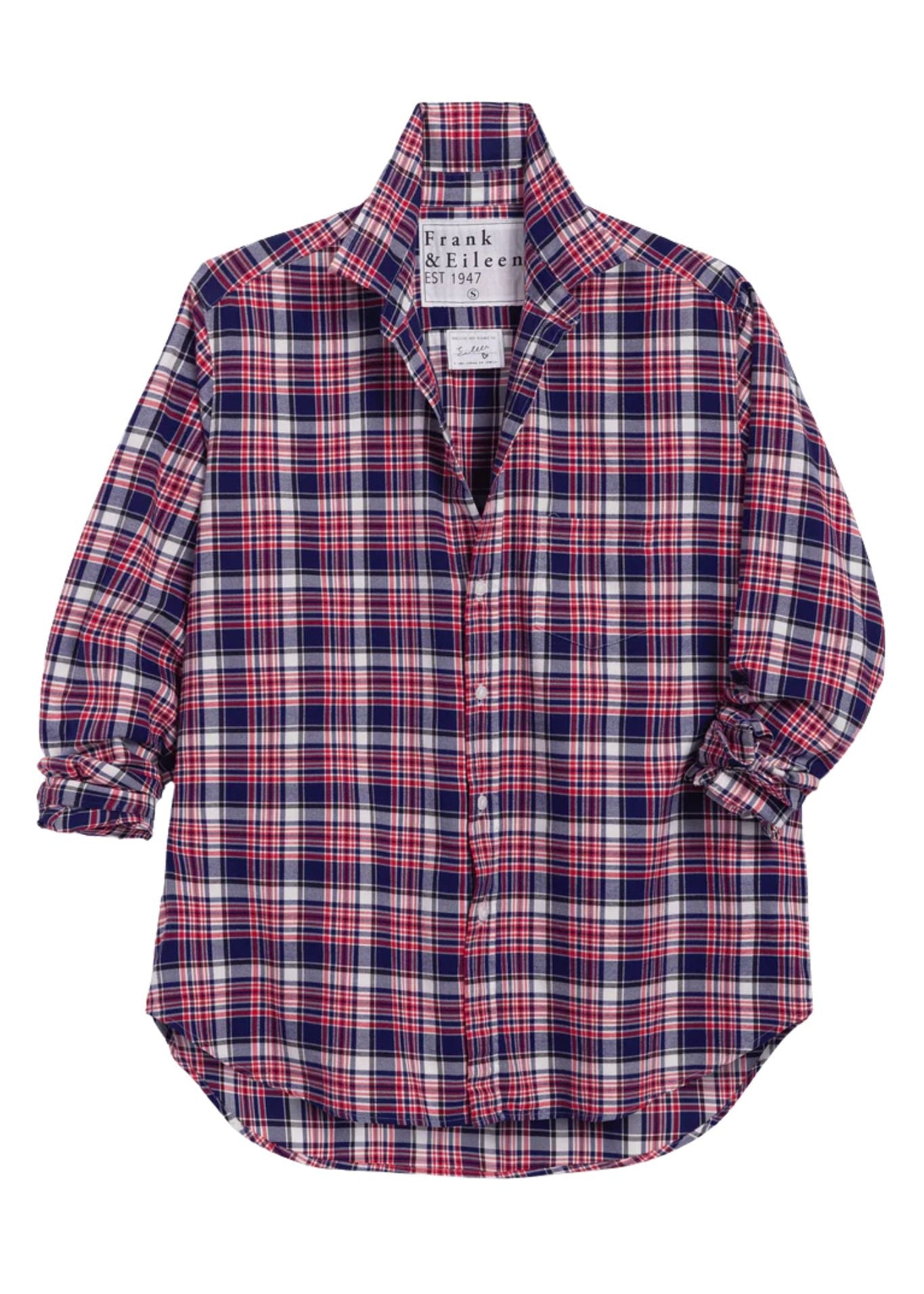 Frank & Eileen Relaxed Button - Up Shirt - Vermillion