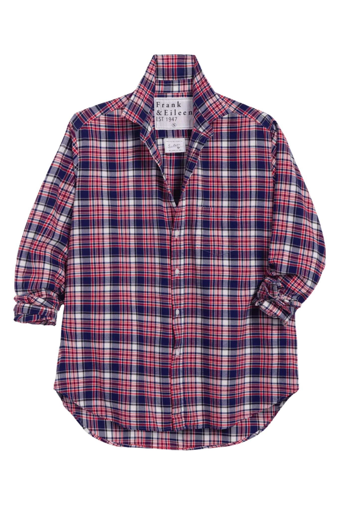 Frank & Eileen Relaxed Button - Up Shirt - Vermillion