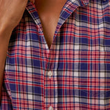 Frank & Eileen Relaxed Button - Up Shirt - Vermillion