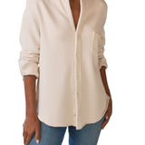 Frank & Eileen Relaxed Button - Up Shirt - Vermillion