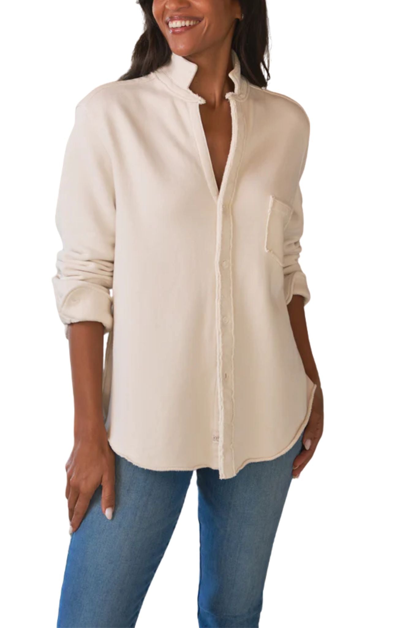 Frank & Eileen Relaxed Button - Up Shirt - Vermillion