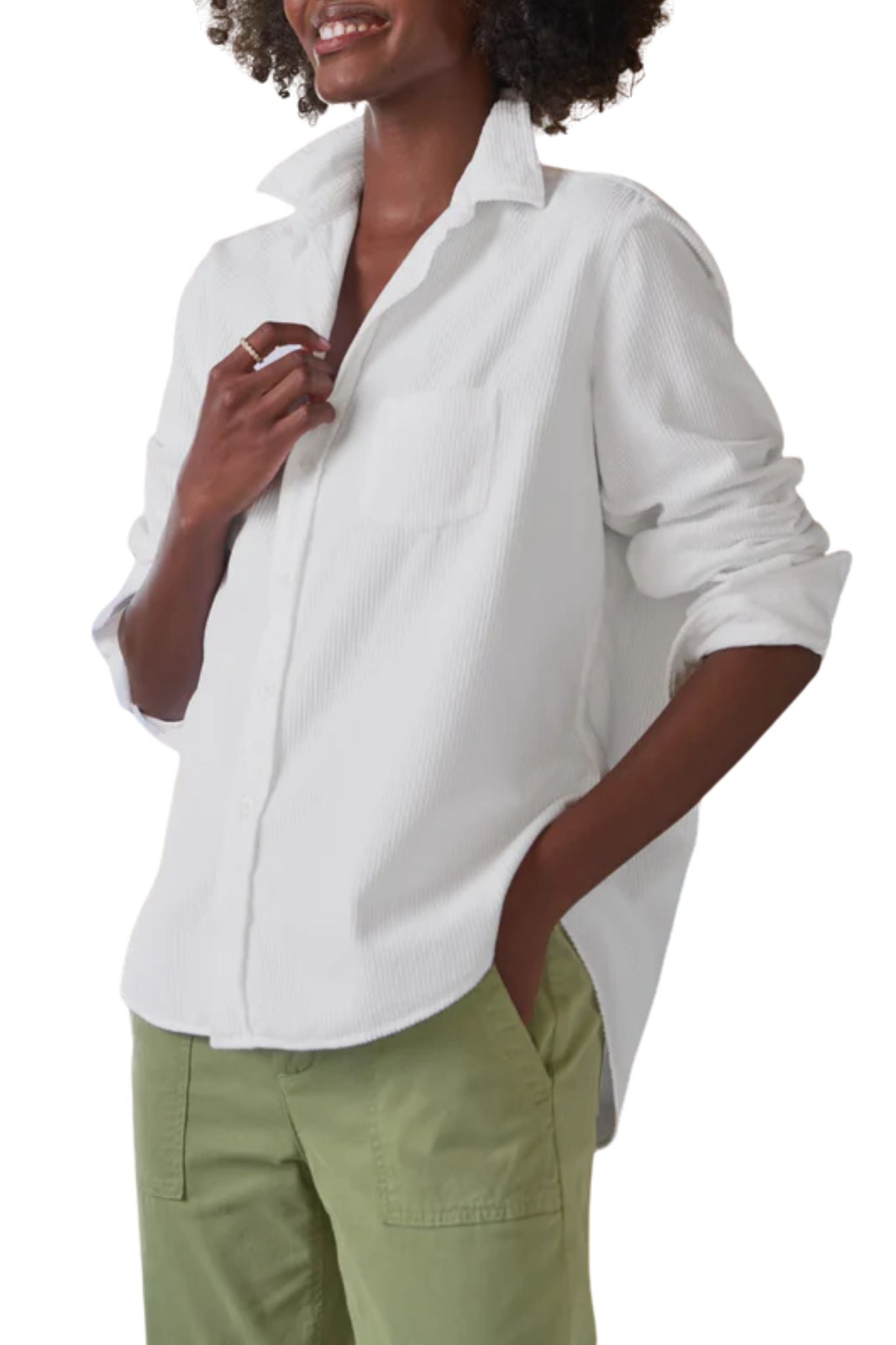 Frank & Eileen Relaxed Button - Up Shirt - Vermillion