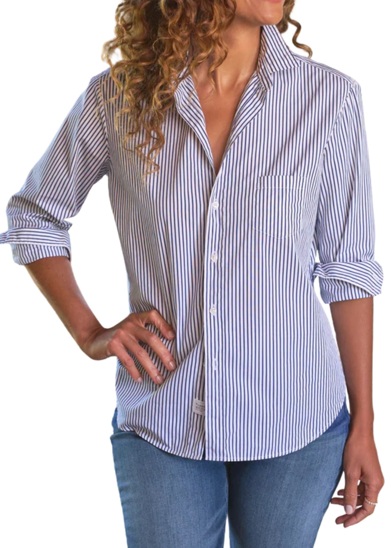 Frank & Eileen Relaxed Button - Up Shirt - Vermillion