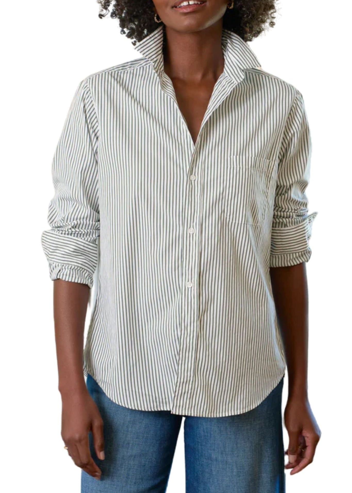 Frank & Eileen Relaxed Button - Up Shirt - Vermillion