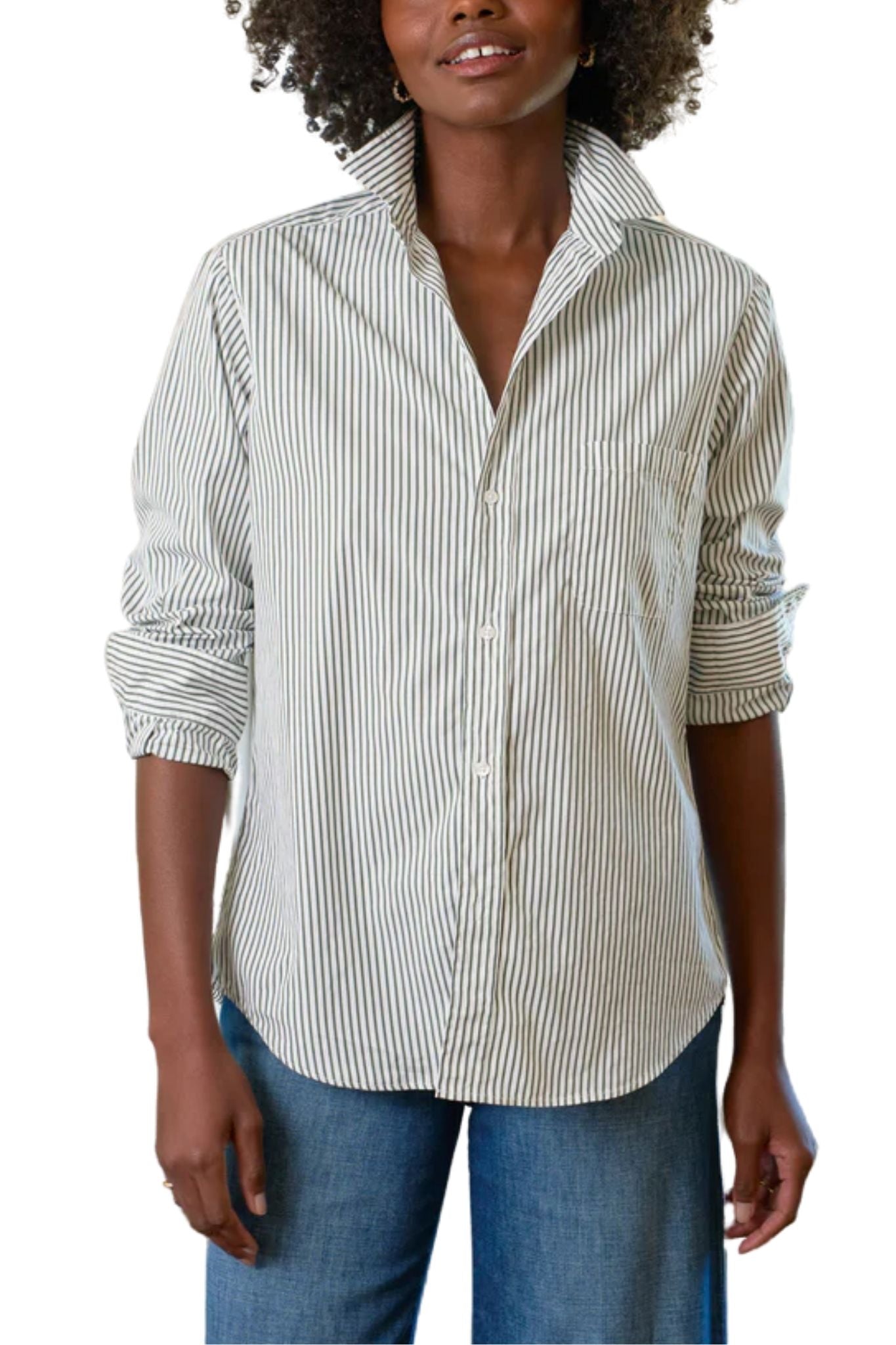 Frank & Eileen Relaxed Button - Up Shirt - Vermillion