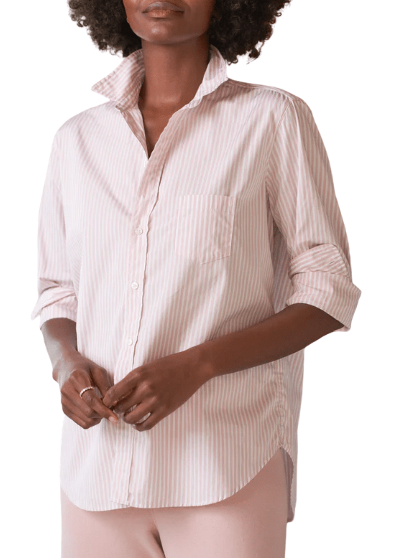 Frank & Eileen Relaxed Button - Up Shirt - Vermillion