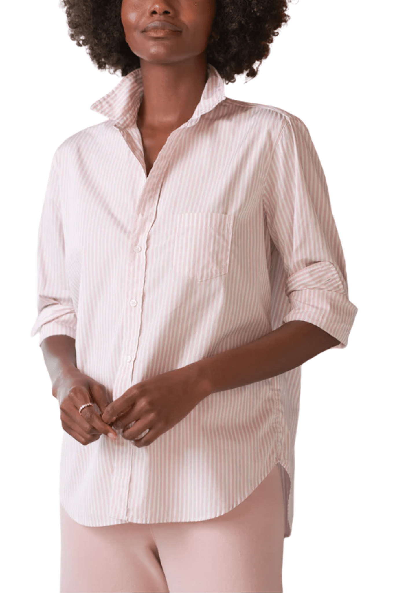 Frank & Eileen Relaxed Button - Up Shirt - Vermillion