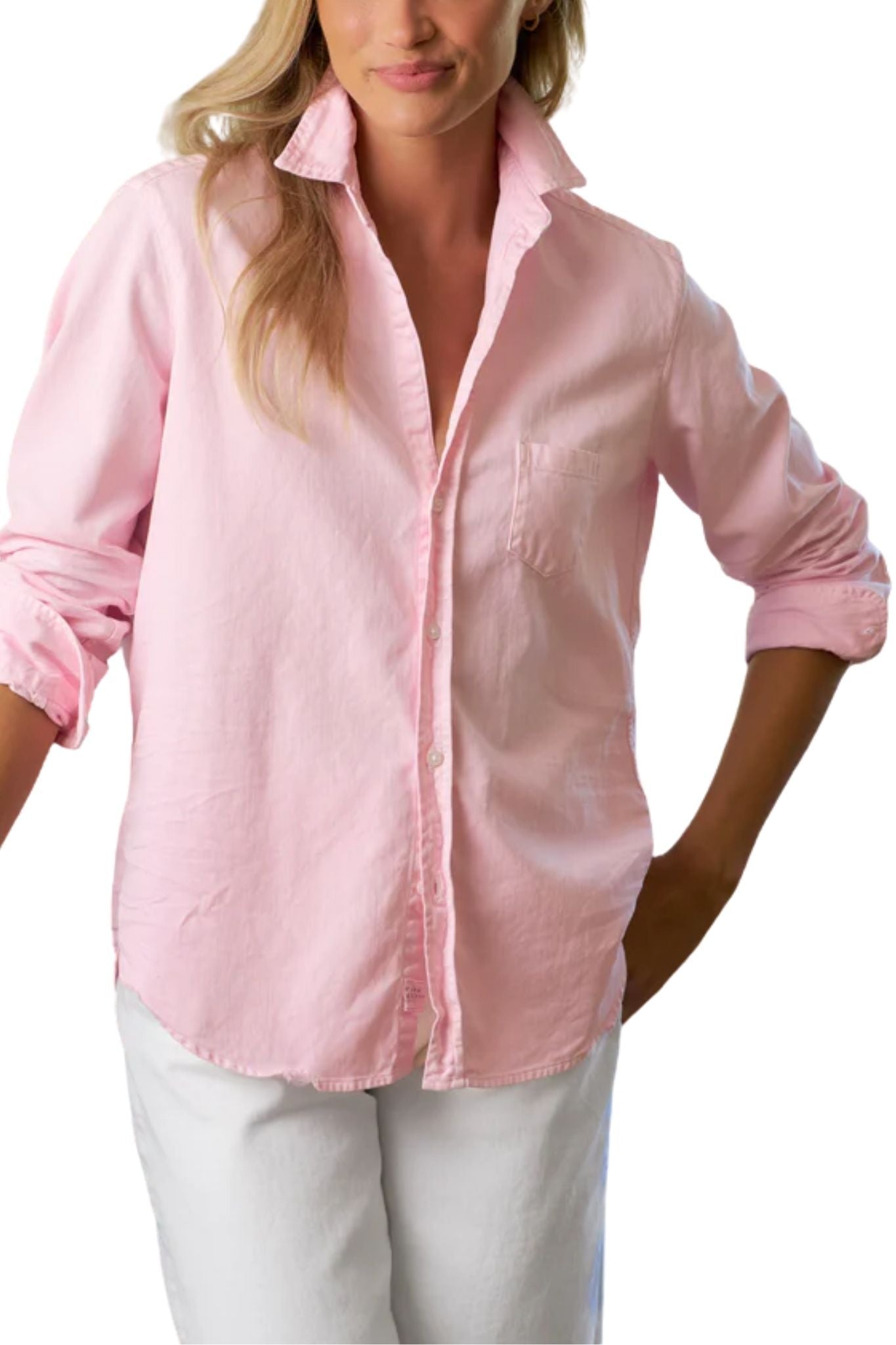 Frank & Eileen Relaxed Button - Up Shirt - Vermillion