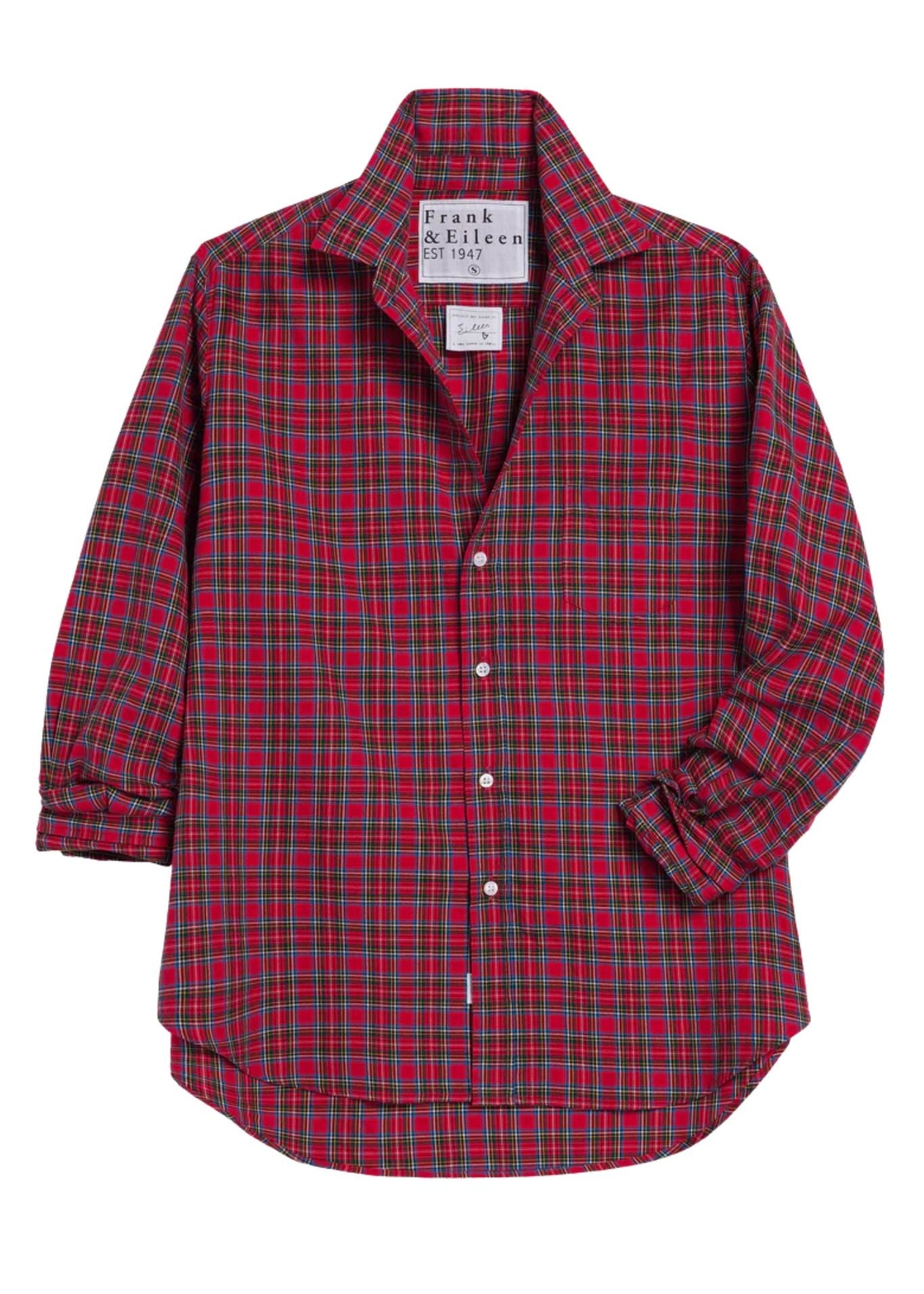 Frank & Eileen Relaxed Button - Up Shirt - Vermillion