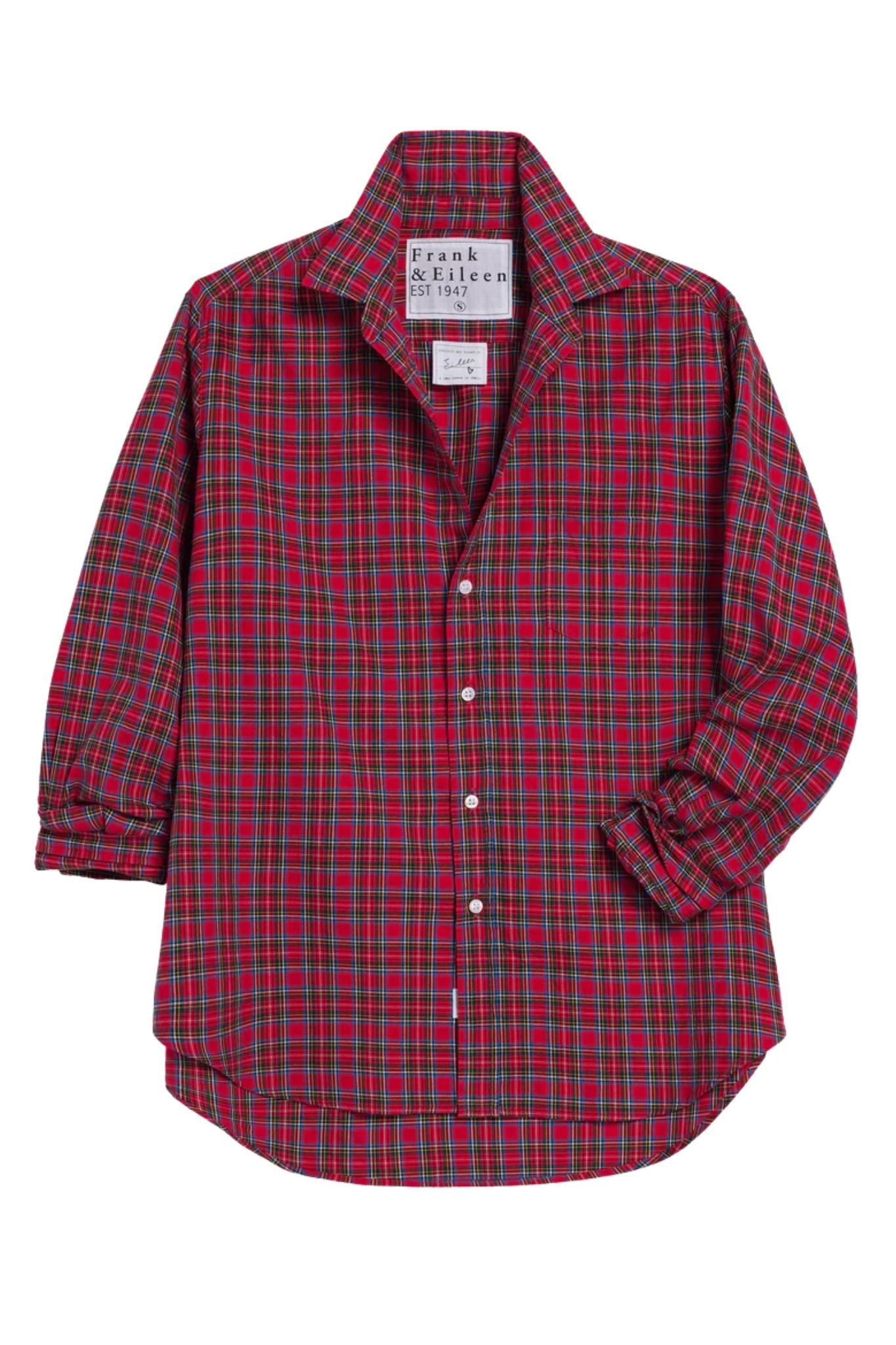 Frank & Eileen Relaxed Button - Up Shirt - Vermillion