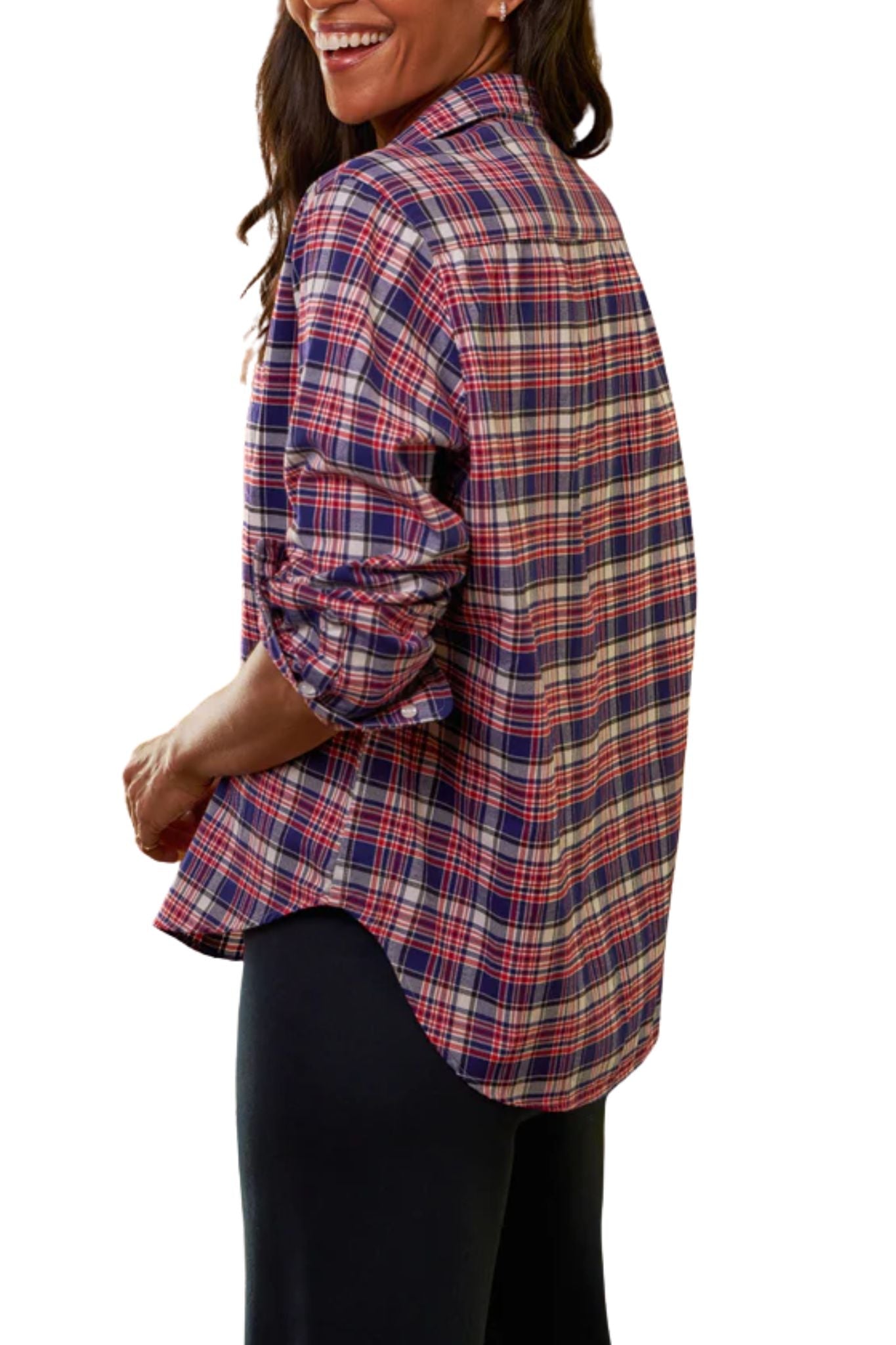 Frank & Eileen Relaxed Button - Up Shirt - Vermillion