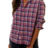 Frank & Eileen Relaxed Button - Up Shirt - Vermillion