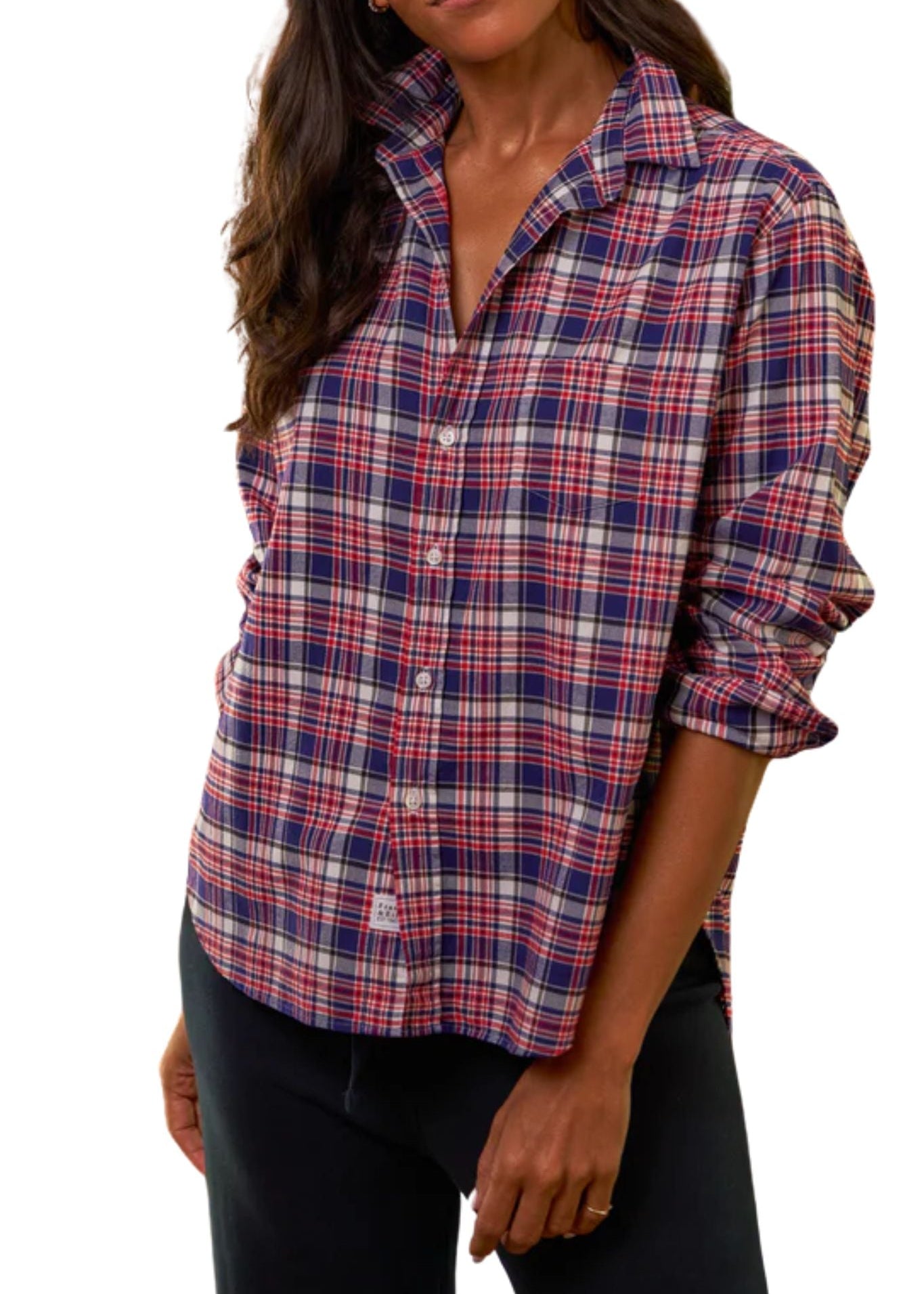 Frank & Eileen Relaxed Button - Up Shirt - Vermillion