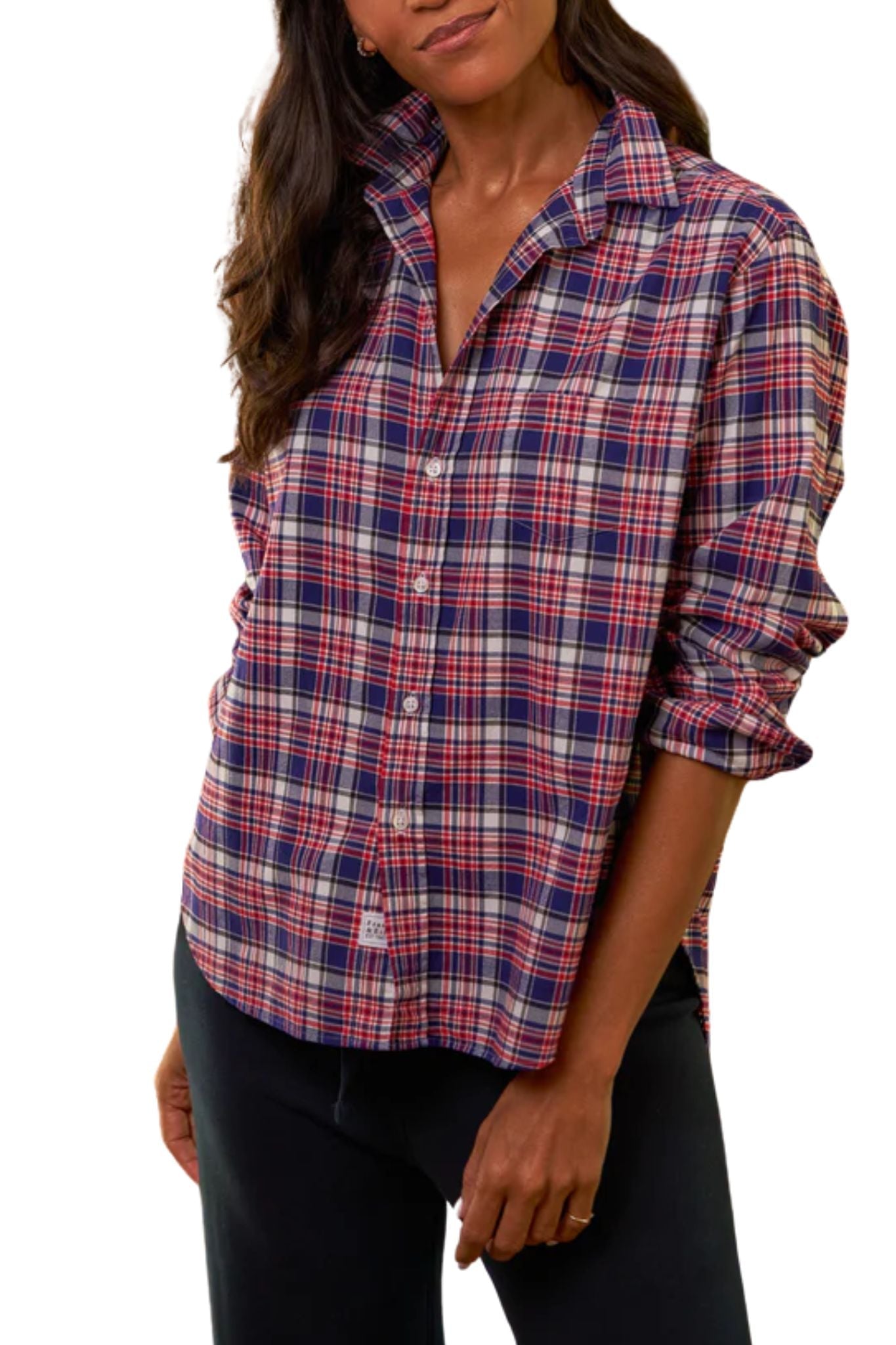 Frank & Eileen Relaxed Button - Up Shirt - Vermillion