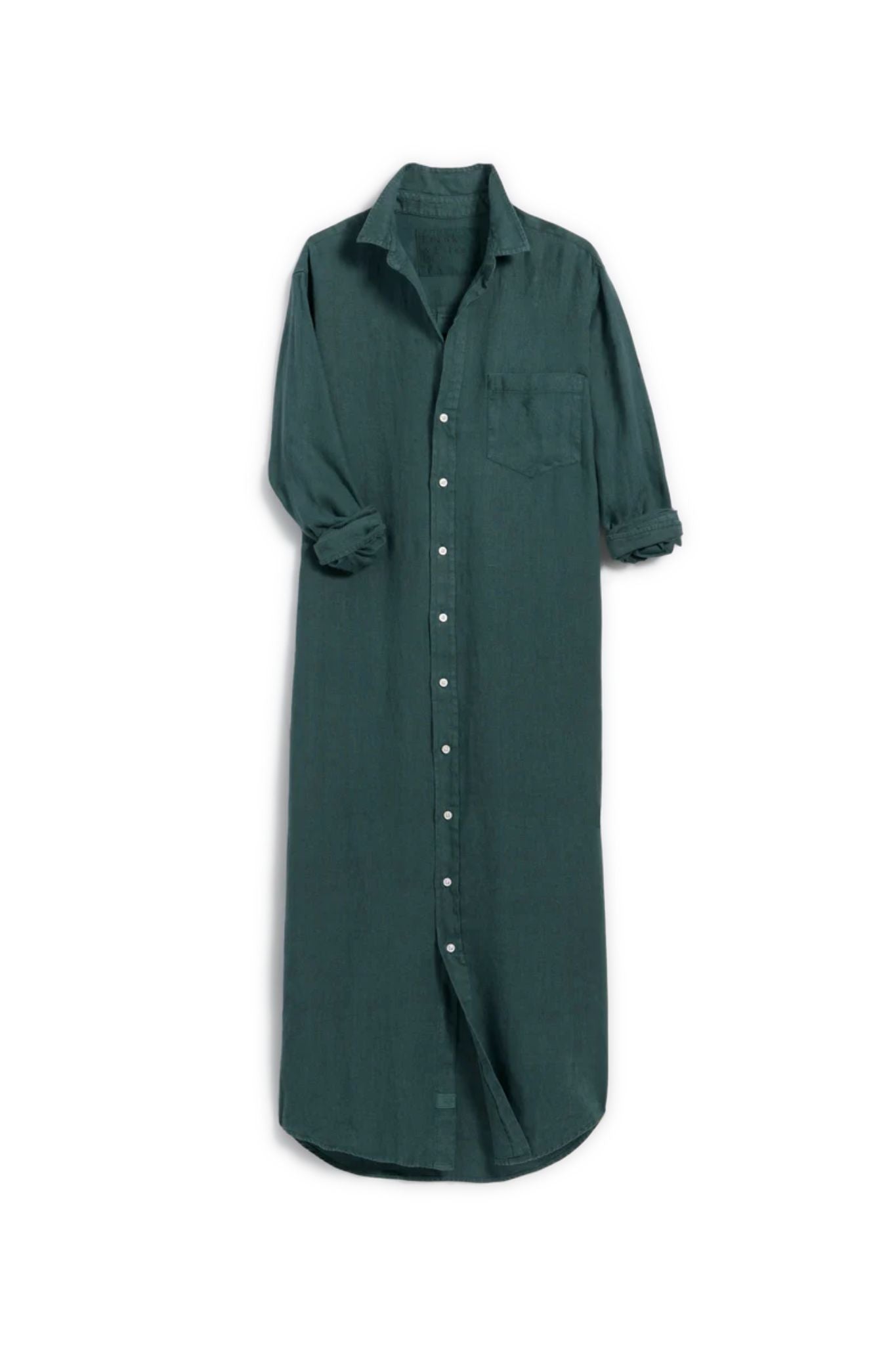 Frank & Eileen Rory Maxi Shirtdress - Vermillion