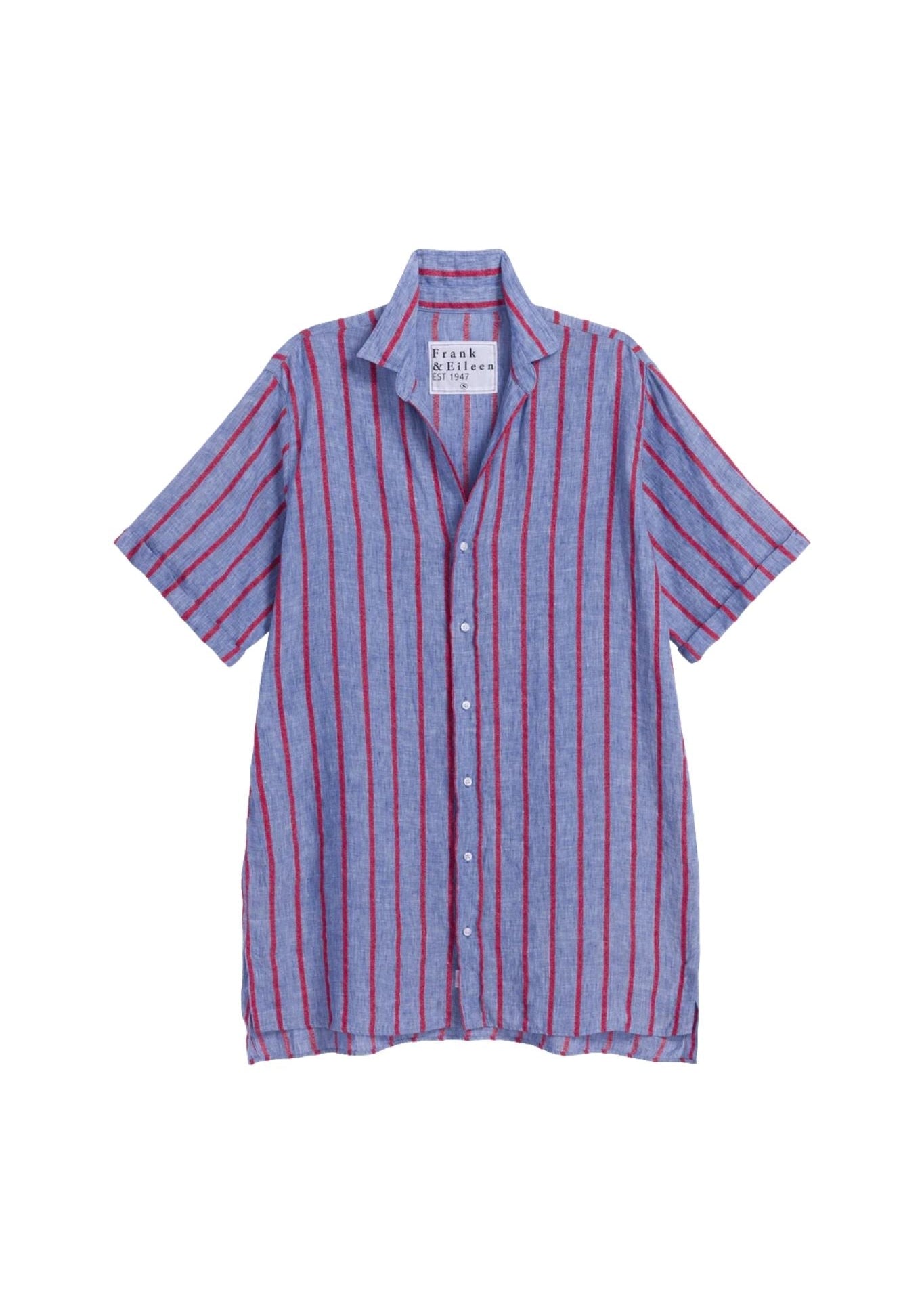 Frank & Eileen Rosemary Shirtdress Vermillion Frank & Eileen Rosemary Shirtdress Vermillion