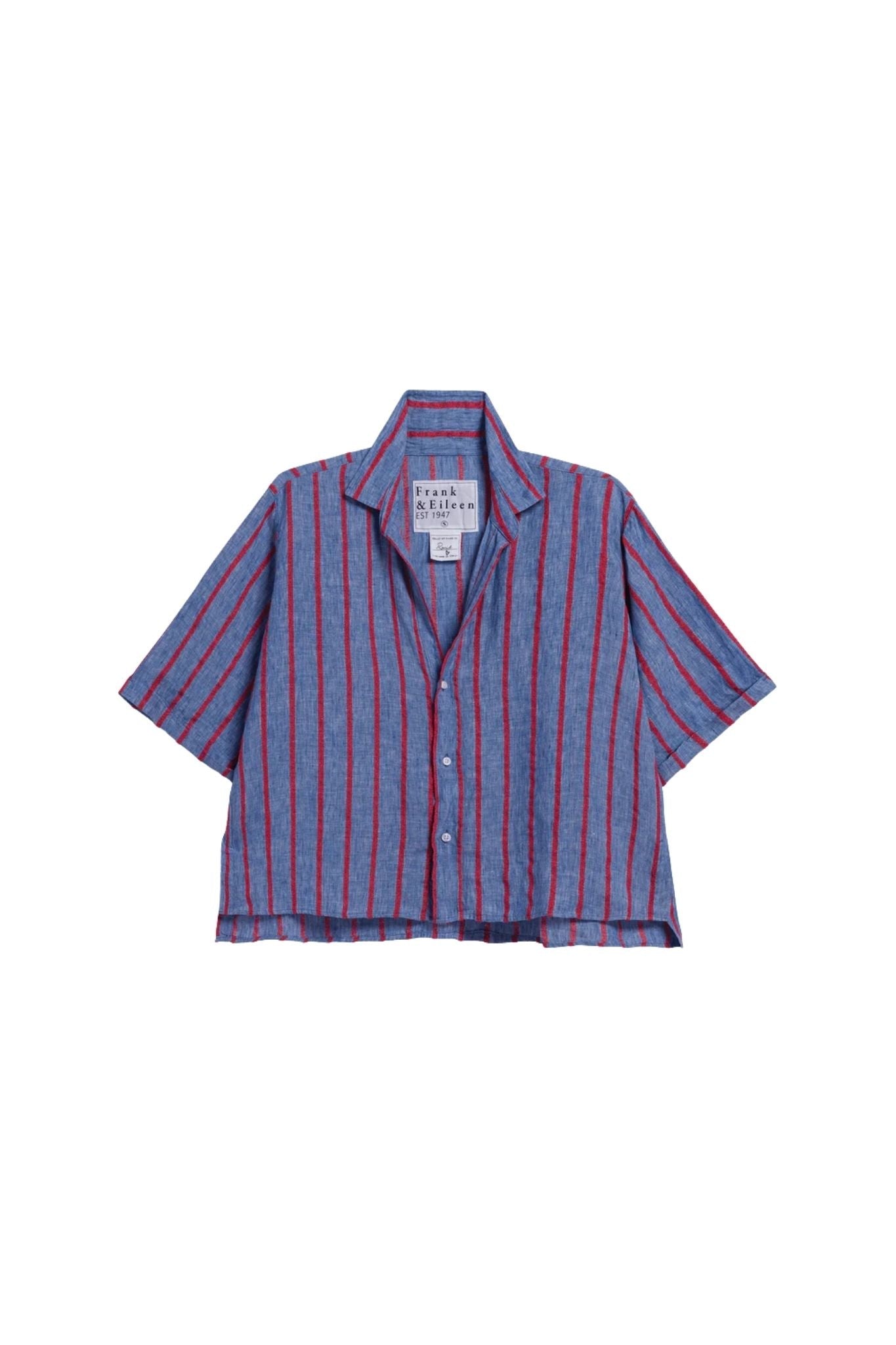 Frank & Eileen Rosie Shirt - Vermillion