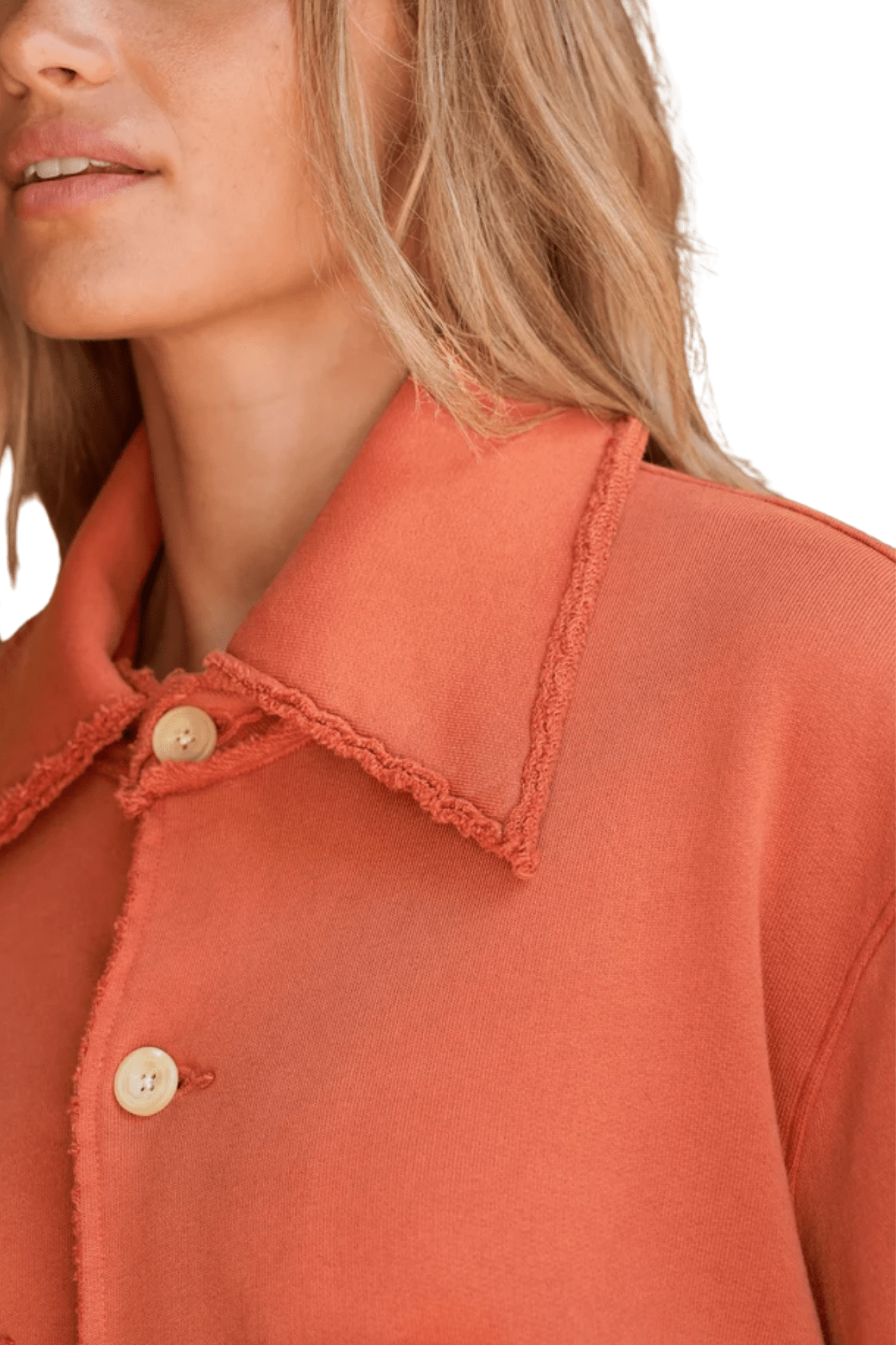 Frank & Eileen Rowan Button-up Jacket - Vermillion