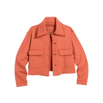Frank & Eileen Rowan Button-up Jacket - Vermillion