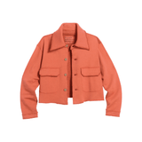 Frank & Eileen Rowan Button-up Jacket - Vermillion