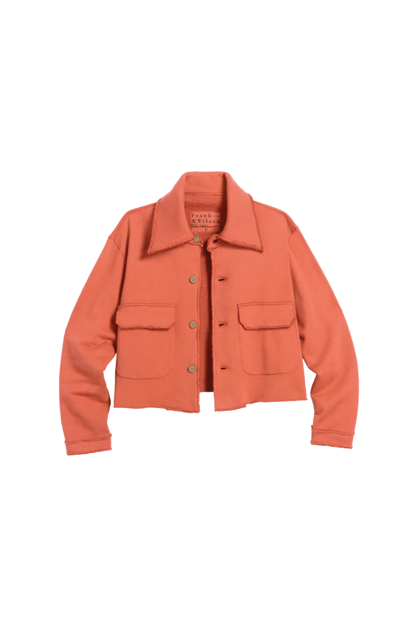 Frank & Eileen Rowan Button-up Jacket - Vermillion