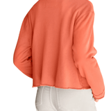 Frank & Eileen Rowan Button-up Jacket - Vermillion