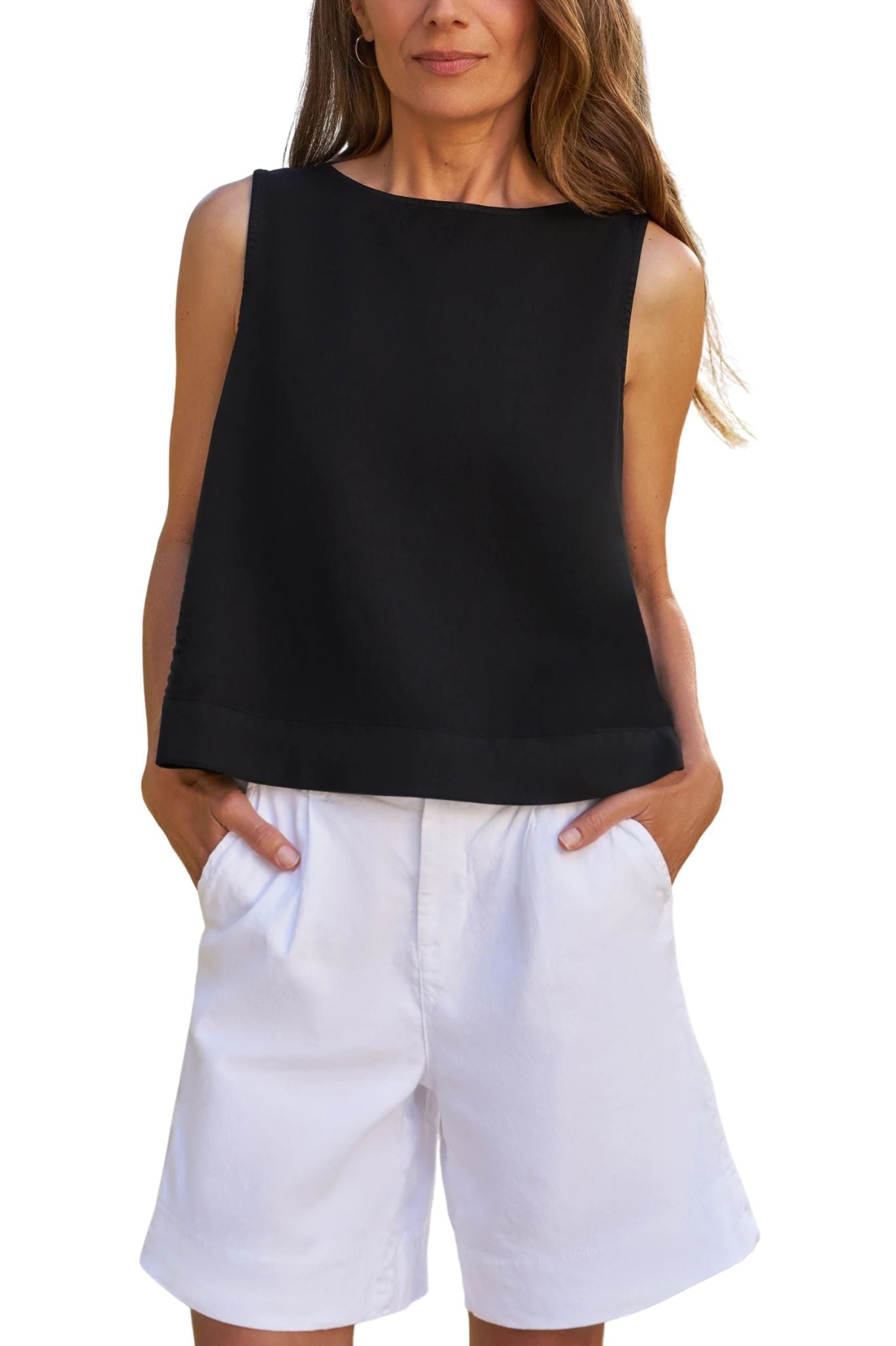 Frank & Eileen Shell Tank - Vermillion