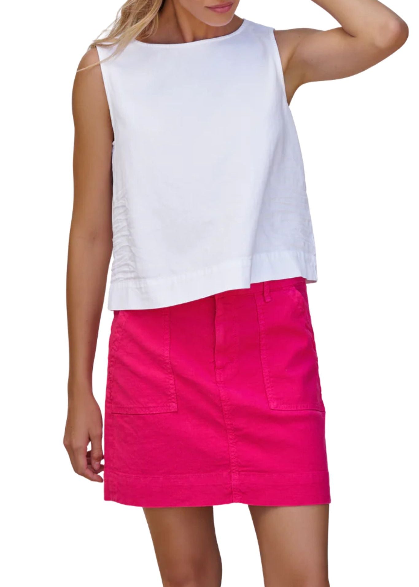 Frank & Eileen Shell Tank - Vermillion