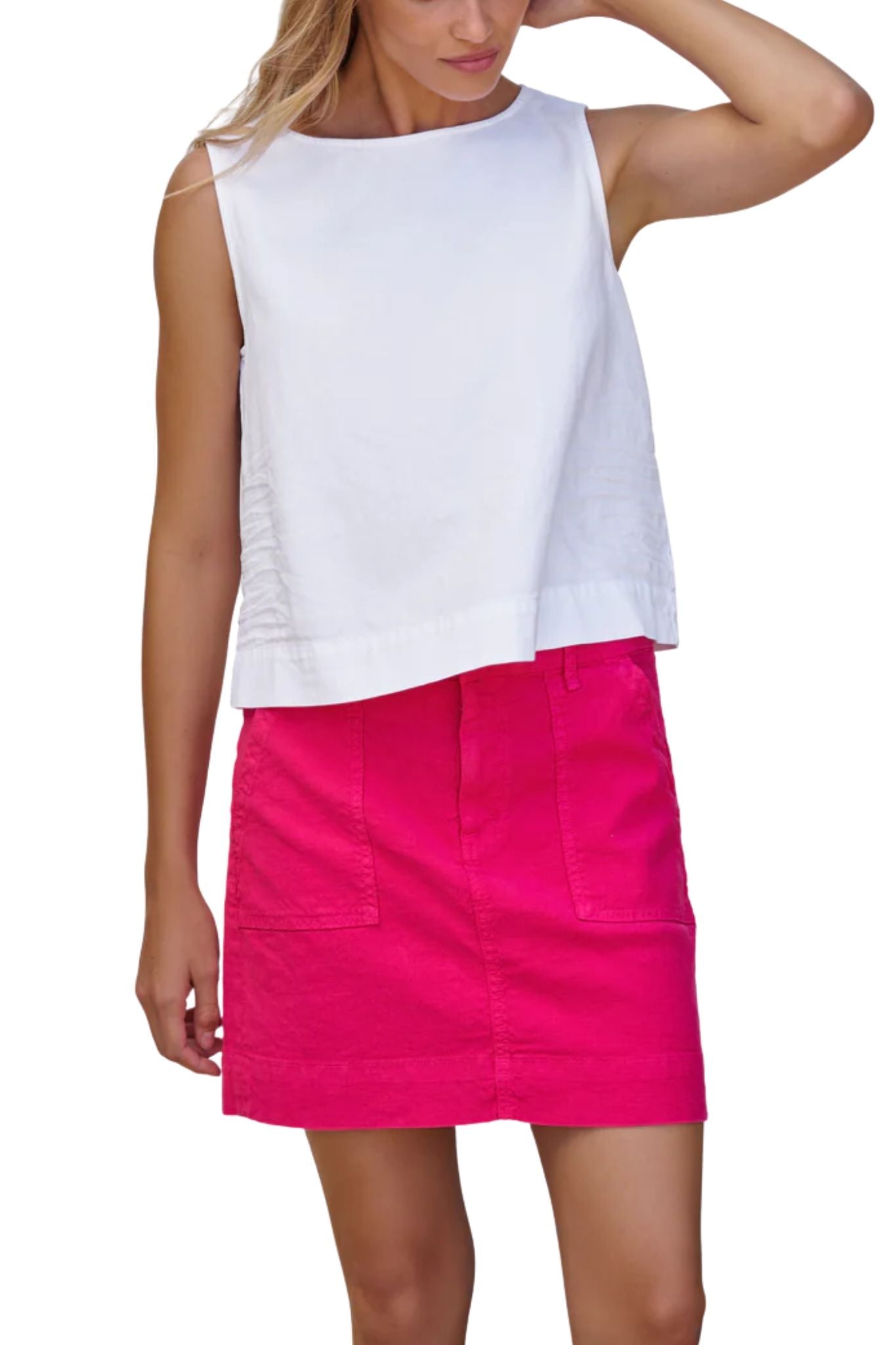 Frank & Eileen Shell Tank - Vermillion