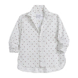 Frank & Eileen Silvio Untuckable Button-up Shirt - Vermillion