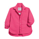 Frank & Eileen Silvio Untuckable Button-up Shirt - Vermillion