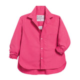 Frank & Eileen Silvio Untuckable Button-up Shirt - Vermillion