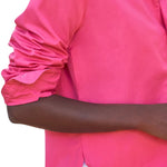 Frank & Eileen Silvio Untuckable Button-up Shirt - Vermillion
