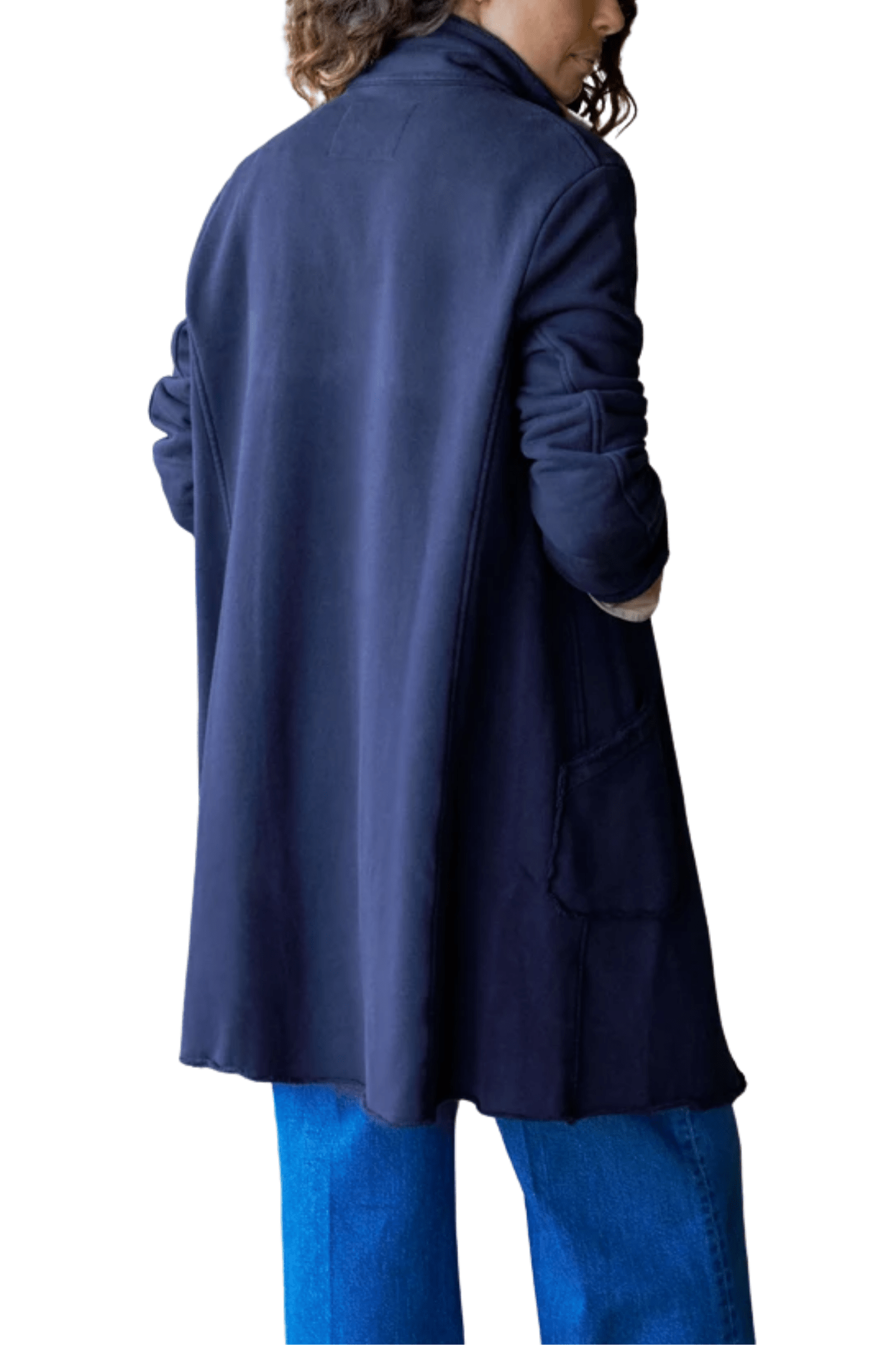 Frank & Eileen Sweatshirt Trench Coat - Vermillion