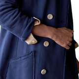 Frank & Eileen Sweatshirt Trench Coat - Vermillion