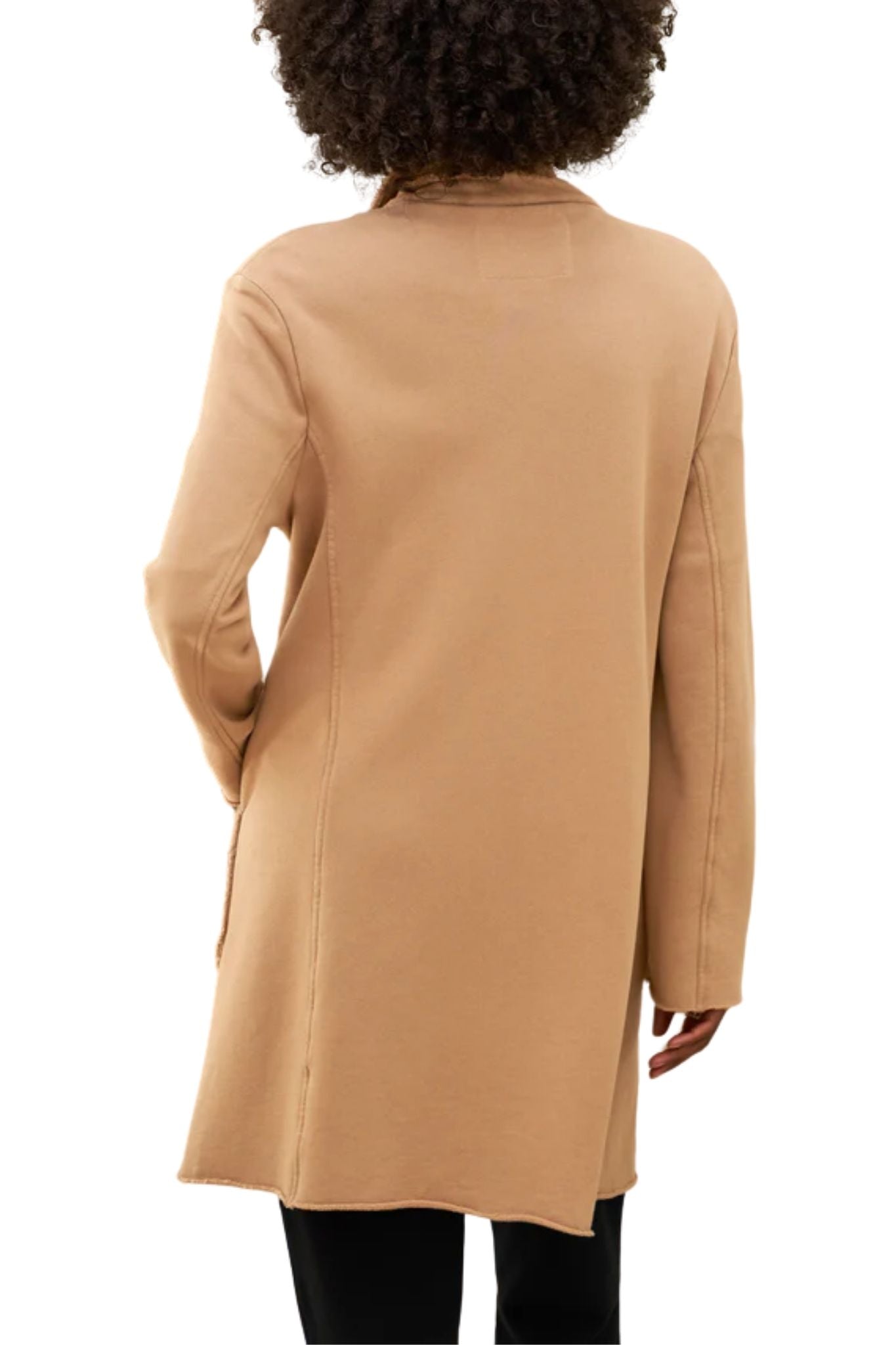 Frank & Eileen Sweatshirt Trench Coat - Vermillion