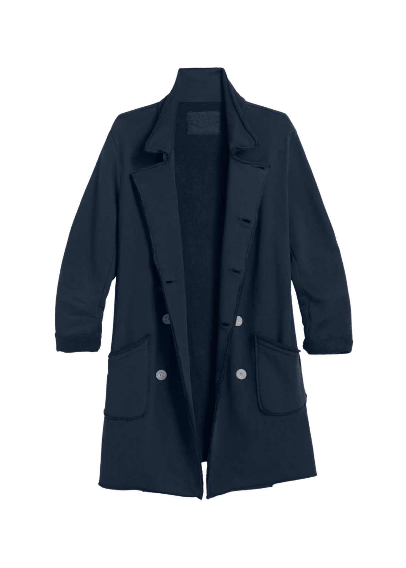 Frank & Eileen Sweatshirt Trench Coat - Vermillion