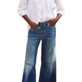 Frank & Eileen Wide - Leg Jean - Vermillion