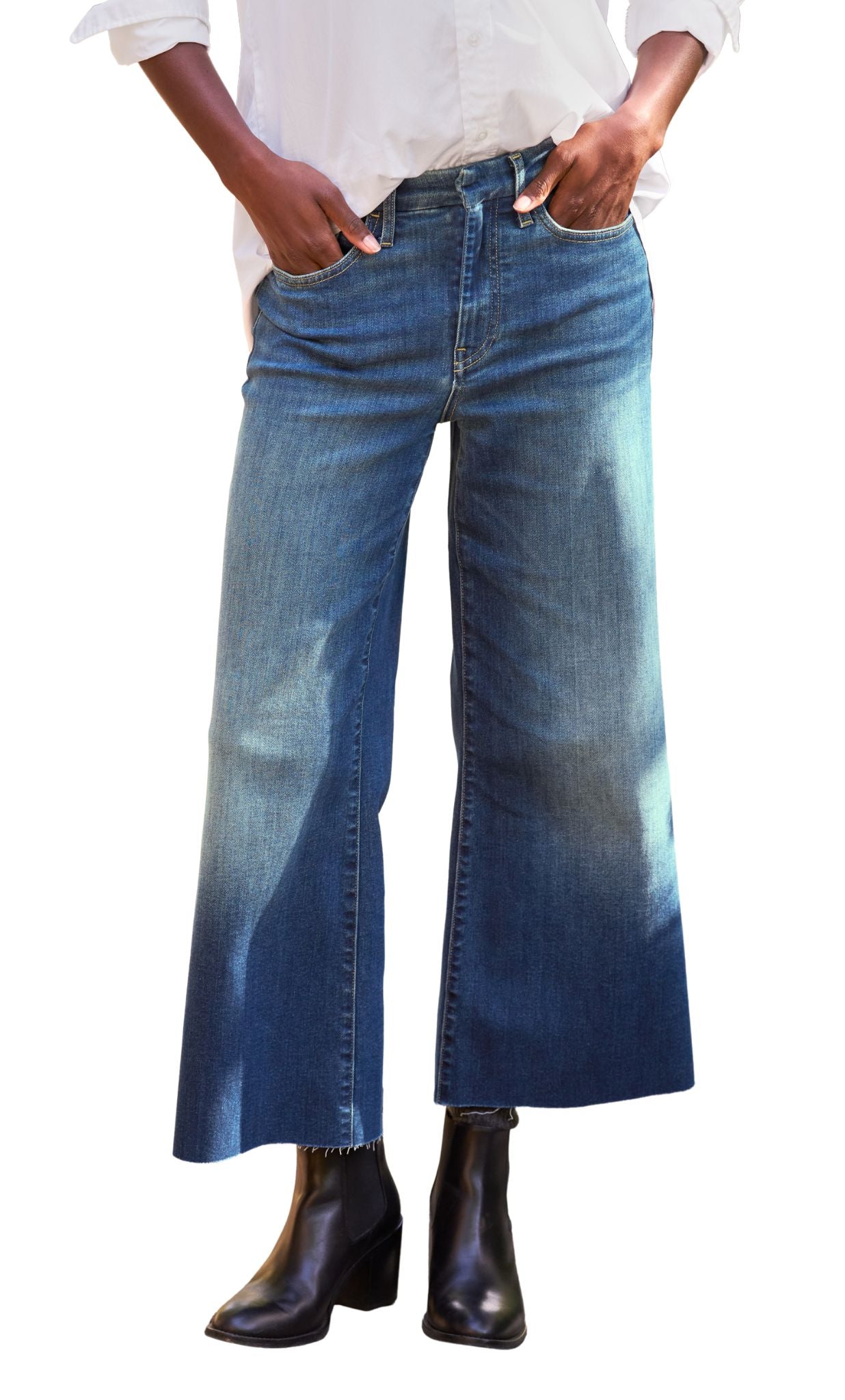 Frank & Eileen Wide - Leg Jean - Vermillion