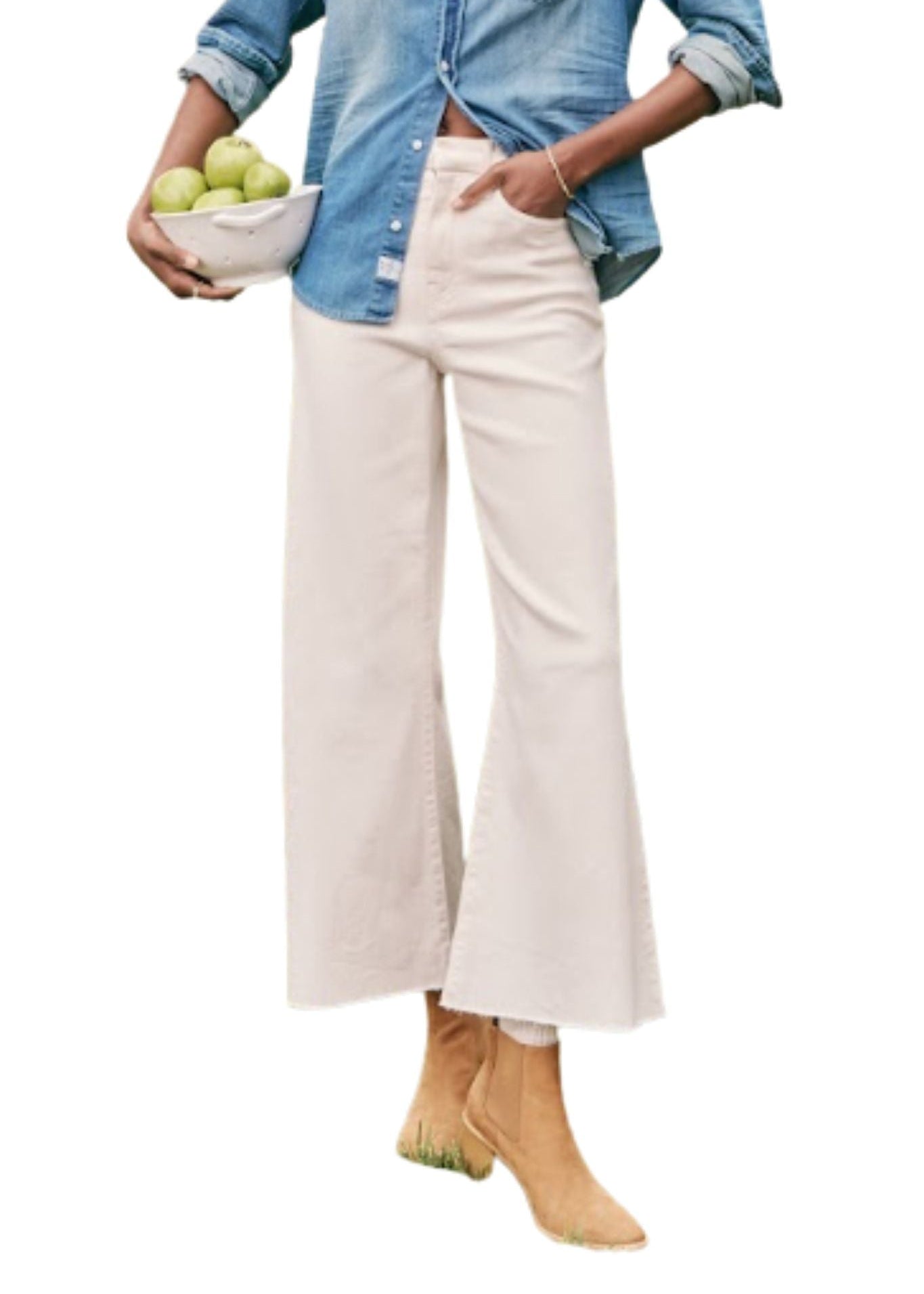 Frank & Eileen Wide - Leg Jean - Vermillion