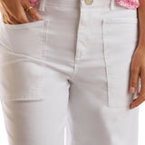 Frank & Eileen Wrap Pocket Pant - Vermillion