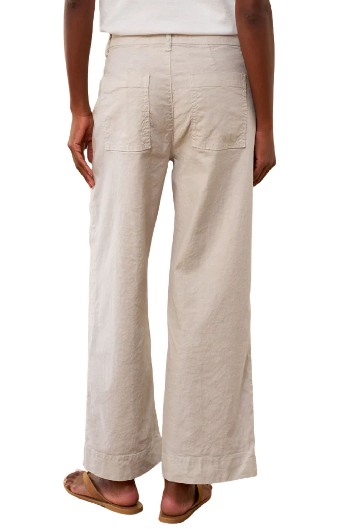 Frank & Eileen Wrap Pocket Pant - Vermillion