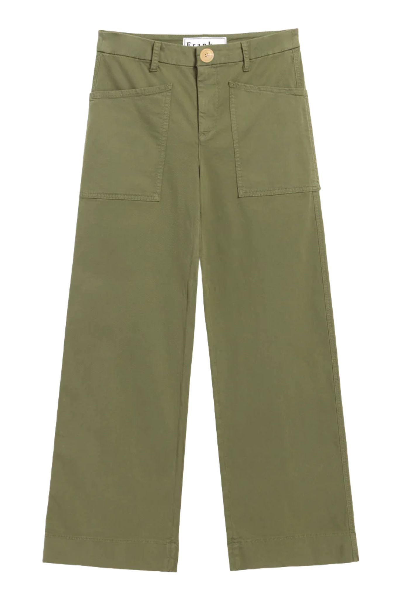 Frank & Eileen Wrap Pocket Pant - Vermillion