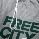 Free City Large Heather Sweatpant - Vermillion