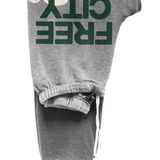 Free City Large Heather Sweatpant - Vermillion