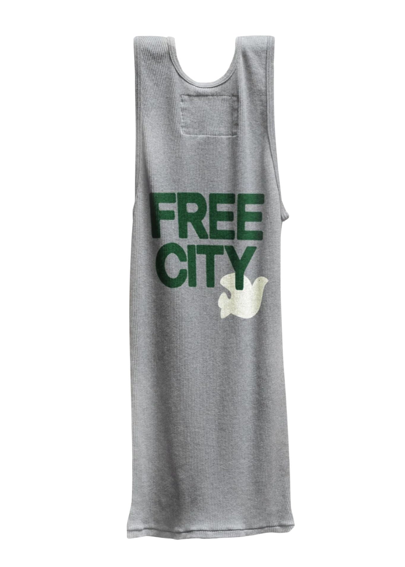 Free City RTU/1999 Heather Supervintage Tank - Vermillion