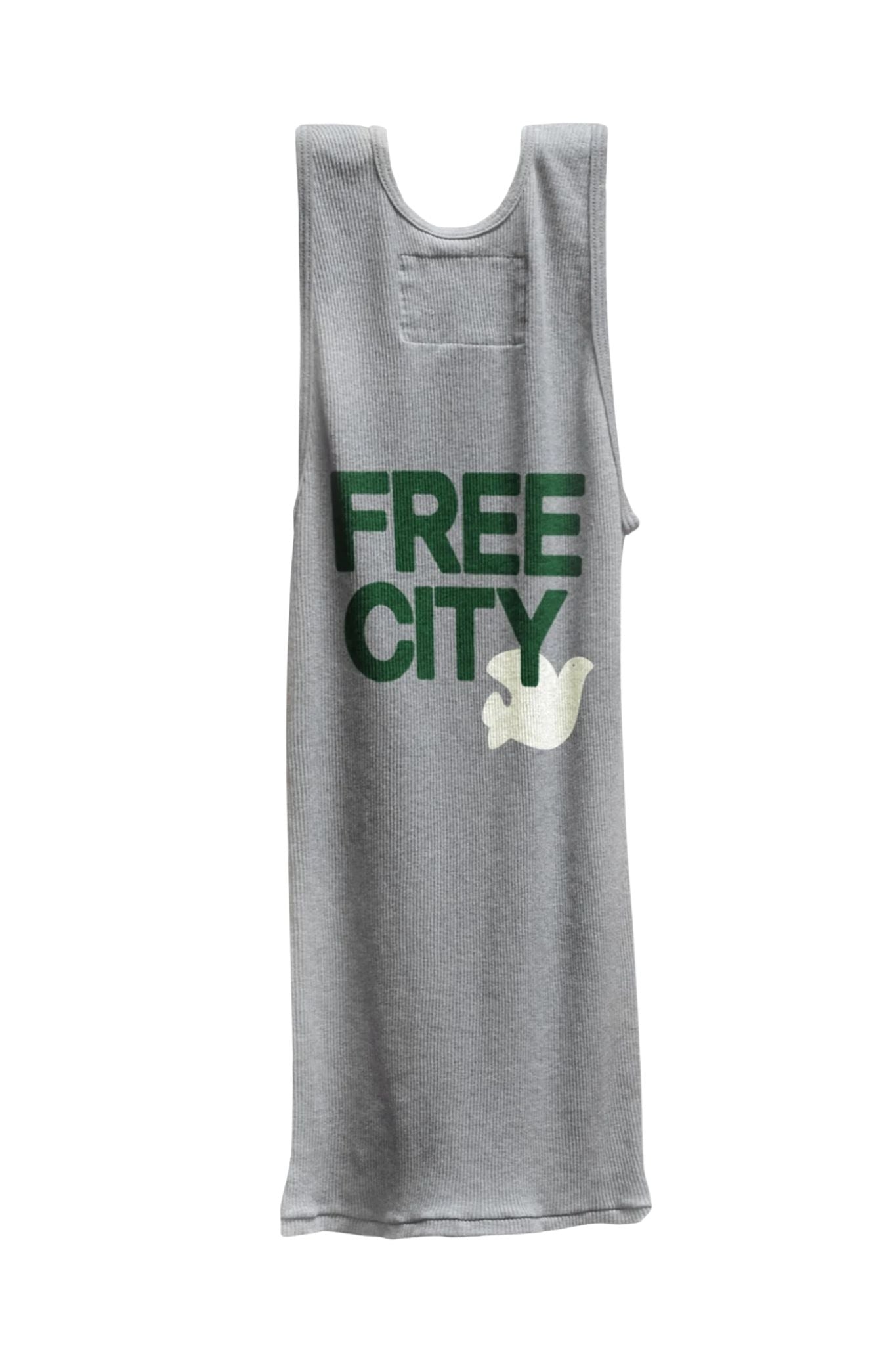 Free City RTU/1999 Heather Supervintage Tank - Vermillion