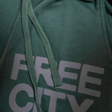 Free City Superfluff Pocket Lux Sweat - Vermillion